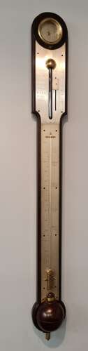 Excellent Mahogany Stick Barometer by Nairne & Blunt , London, c.1785