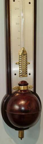 Excellent Mahogany Stick Barometer by Nairne & Blunt , London, c.1785