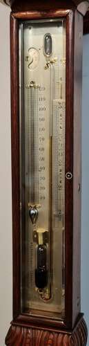 Rosewood marine barometer by Feathers, Dundee